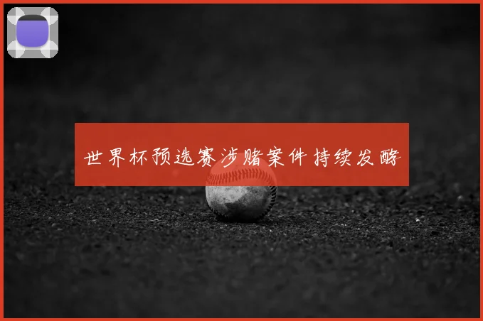 世界杯预选赛涉赌案件持续发酵